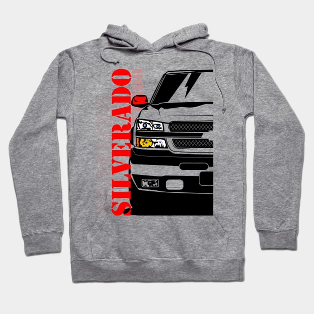 Chevrolet Chevy Silverado 2005 Hoodie by gaplexio